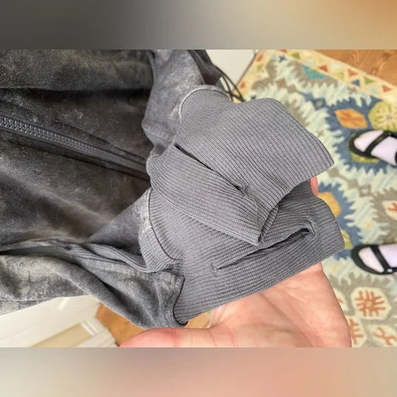 Danskin Grey Zip-up Hoodie - Picture 6 of 9